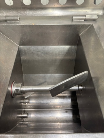 1356426-5 Meat grinder - MADO Ultra on roller stand