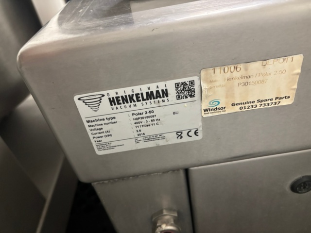 1356428-4 Vaccum packing machine Henkelman Polar 2-50