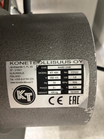 1356430-5 Köttbandsåg - KT 400