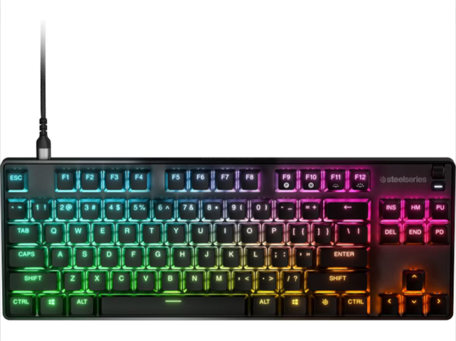 1382124-1 Gaming keyboard Steelseries Apex 9 TKL (black)