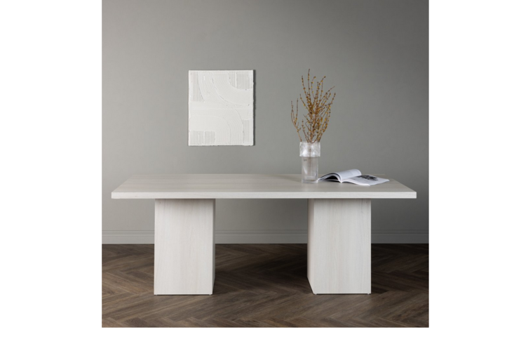 1386698-2 Matbord Olga 200 x 90 cm - Vit