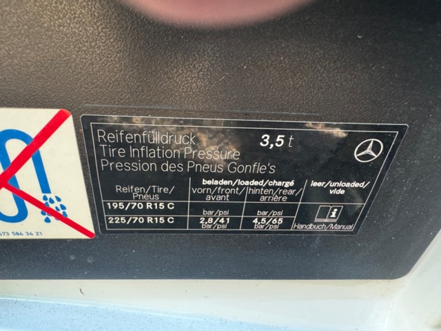 1199504-16 Mercedes-Benz Sprinter 316 CDI Chassi Cab Automatisk, 156hk, 2005