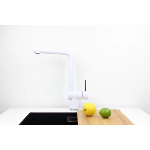 1389370-1 Blandare - iCrolla Bologna, engrepps, vit blank, 6970 BI