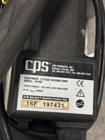 1367448-5 Proset CPS, vaccum pump CPS VP20E