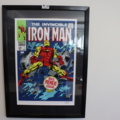 1174509-3 Painting "Iron Man" signed Stan Lee with certificate