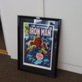 1174509-4 Painting "Iron Man" signed Stan Lee with certificate