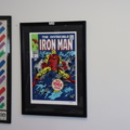 1174509-12 Painting "Iron Man" signed Stan Lee with certificate
