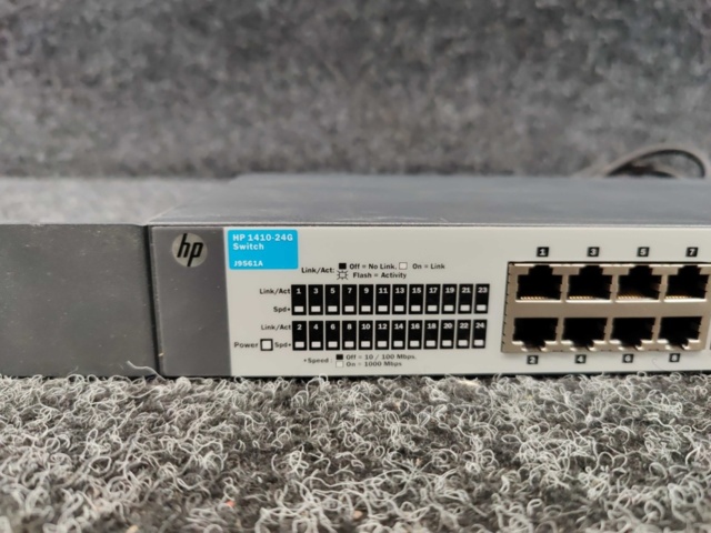 1389531-2 Switch HP 1410-24G J9561A