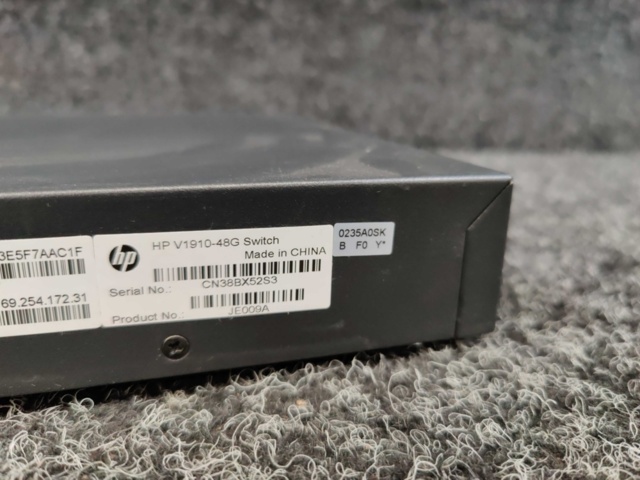 1389537-5 Switch HP V1910-48G JE009A