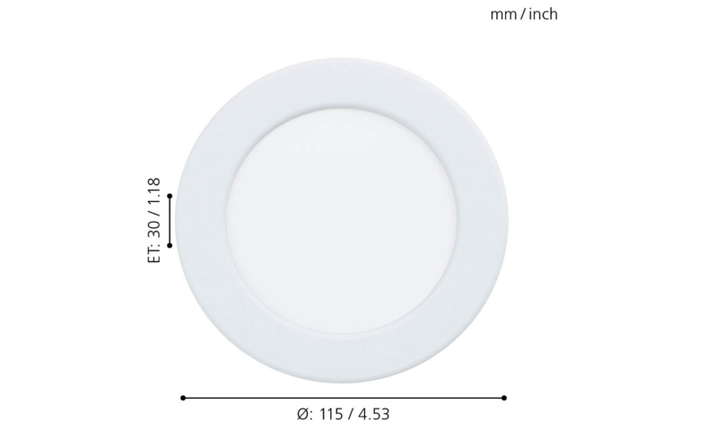 1379868-3 Spotlight, 22 st - Eglo, LED, infälld lampa, dimbar