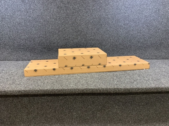 1388160-2 Lowboard Tenzo Genua 3 dörrar, dark taupe matte