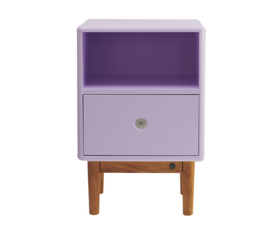 Bedside table Tenzo Color 1 compartment, 1 drawer - PS Auction - We ...
