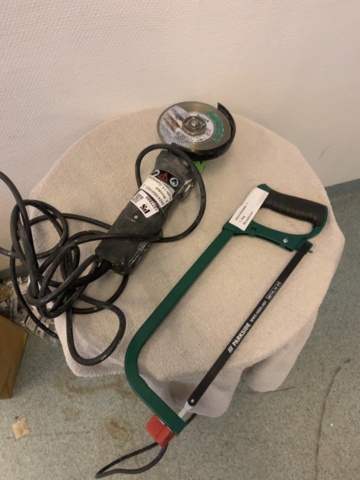 1377889-3 Vinkelslip och bågsåg - Eibenstock, Parkside