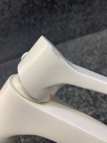 1389583-6 Sink mixer Svedbergs Twit, white matt