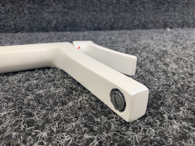 1389583-7 Sink mixer Svedbergs Twit, white matt