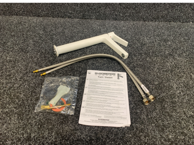1389583-10 Sink mixer Svedbergs Twit, white matt