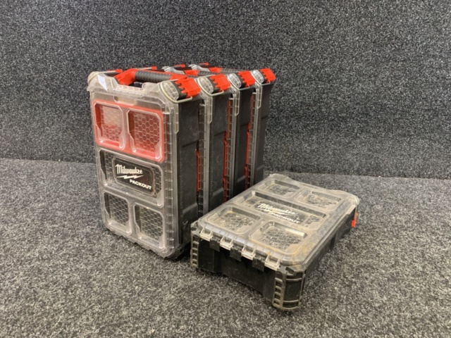 5 assortment boxes Milwaukee Packout - PS Auction - We value the future ...
