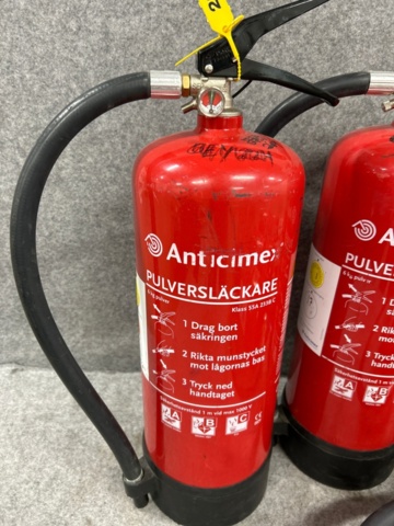 1366813-2 Pulversläckare Anticimex 9st