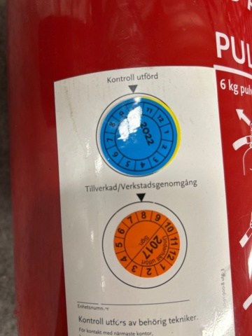 1366813-10 Pulversläckare Anticimex 9st