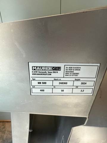 1214109-3 Coring machine - Maurergep MK 500