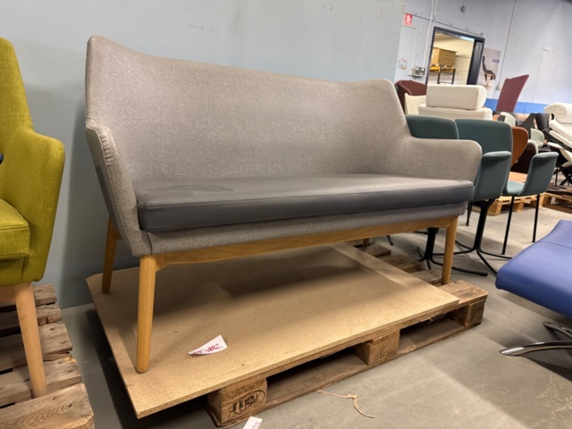 1390089-3 Uni sofa, gray / beech