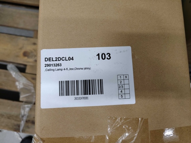 1390621-2 WestWing taklampa Bea - Frakt ingår