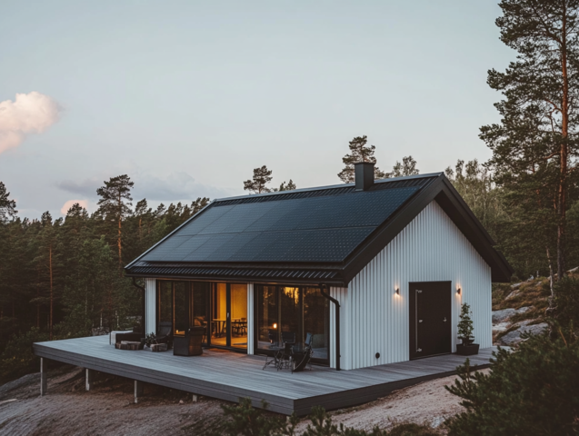 1390727-1 Complete 3.64 kW solar package - 8 panels, SUN2000-3KTL-M1, Weland assembly and free shipping