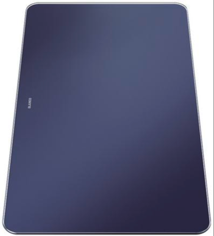 1369696-1 Cutting board - Blanco Andano XL, Safety glass, 495 x 280 mm