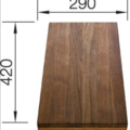 1369702-2 Cutting board - Blanco, solid walnut, 420 x 290 mm