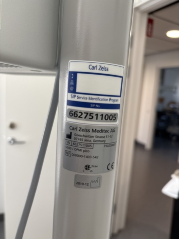 1386888-7 Mobile microscope - Carl Zeiss S100 OPMI Pico