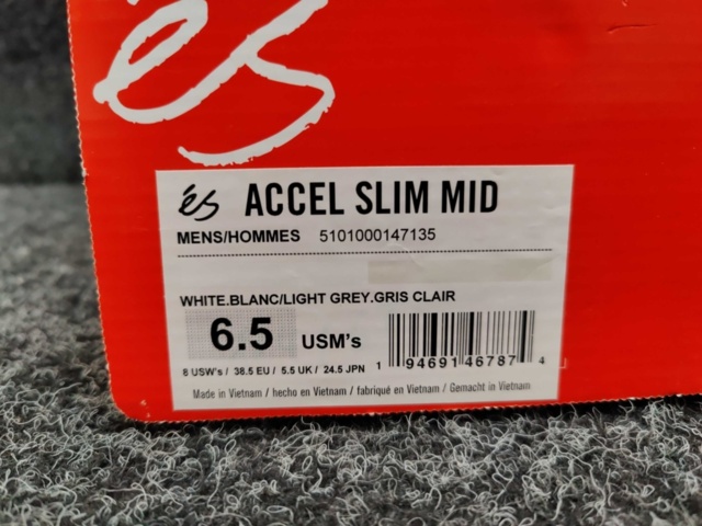1391509-4 Skor éS Accel Slim Mid, Strl 38,5