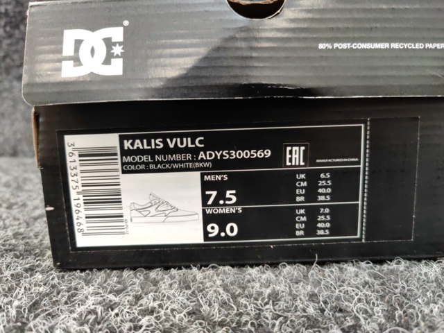 1391515-4 Skor DC Kalis Vulc, Strl 40