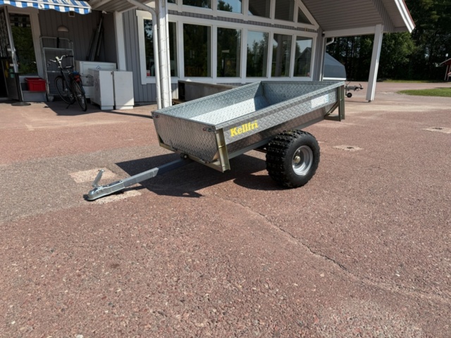 1351677-1 Farm trailer Kellfri for ATV/Farm tractor/Mower. New condition!