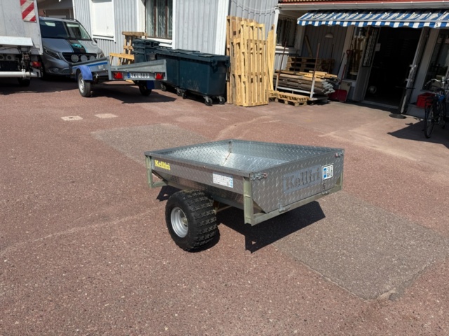 1351677-3 Farm trailer Kellfri for ATV/Farm tractor/Mower. New condition!
