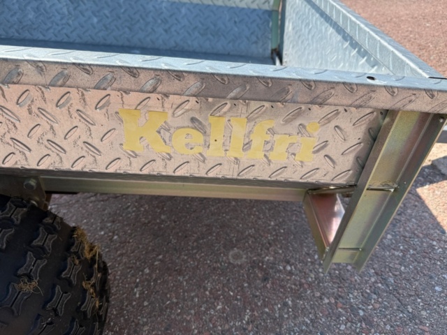 1351677-6 Farm trailer Kellfri for ATV/Farm tractor/Mower. New condition!
