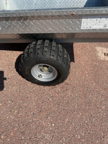 1351677-8 Farm trailer Kellfri for ATV/Farm tractor/Mower. New condition!