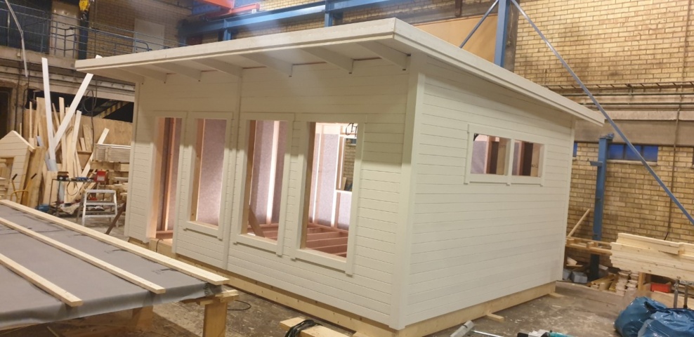 1391977-2 Stomme till attefallshus i funkisstil