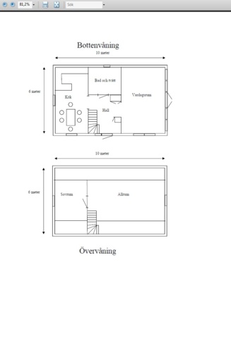 1392011-2 Stomme till en och en halvplansfritidshus, 95 kvm