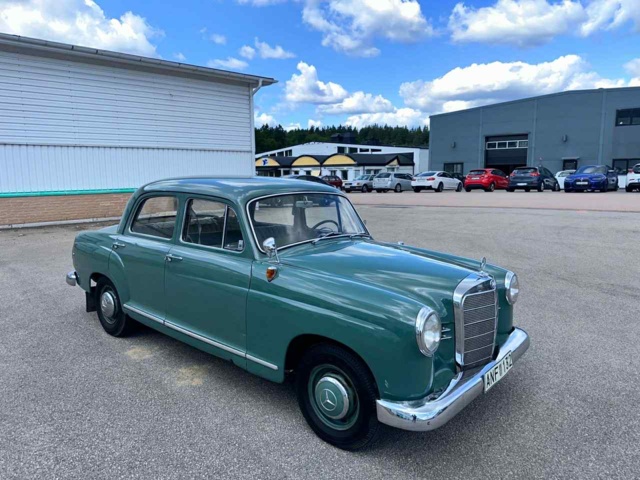 1392115-2 Mercedes-Benz 180 Manual, 68hp, 1960
