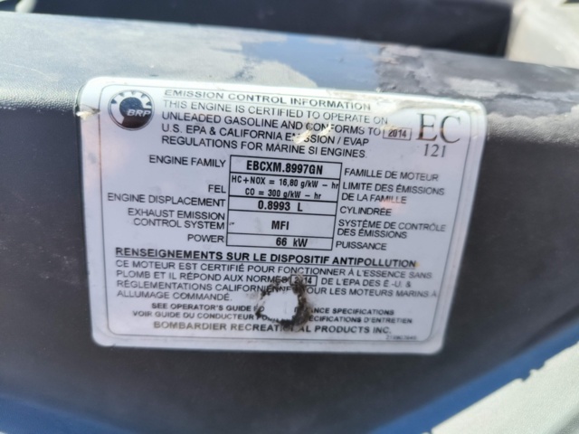 1331762-27 Jet ski Seadoo Spark -2014