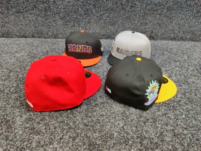 1391604-3 4 st Kepsar New Era, strl 7 1/4 (57,7 cm)