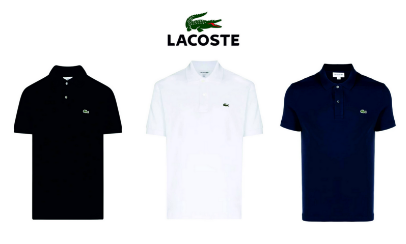 1392153-1 3 st Pikétröjor Lacoste Klassisk , Strl S