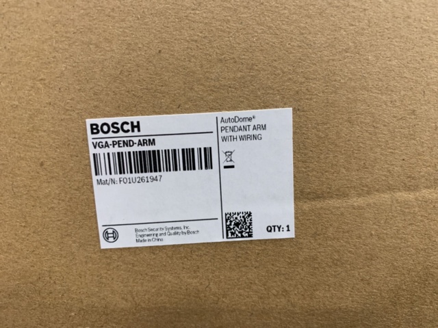 1392431-9 Väggarmsfäste med nätdelsbox, Bosch VG4-A-PA0