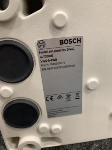 1392431-21 Väggarmsfäste med nätdelsbox, Bosch VG4-A-PA0