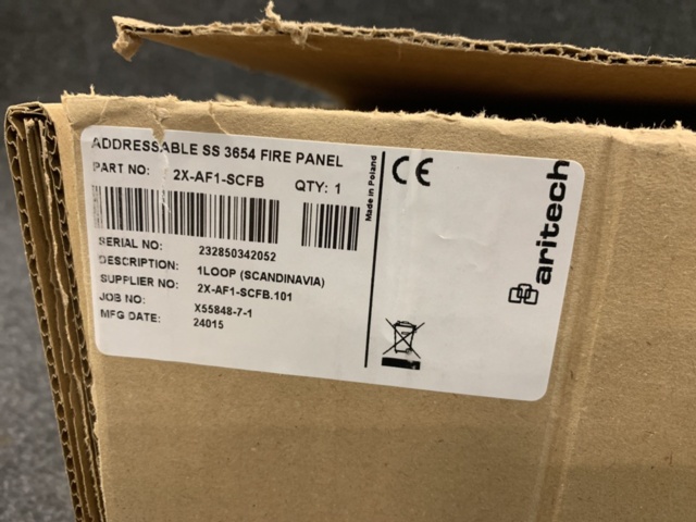 1392519-9 Brandlarmcentral Airtech 2X-AF1-SCFB