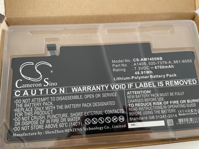 1364901-3 Battery pack