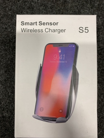 1392917-3 2 pcs Mobile phone holders with wireless fast charging - automatic