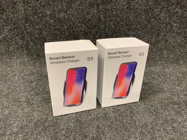 1392919-2 2 st Mobilhållare med trådlös snabbladdning - automatisk