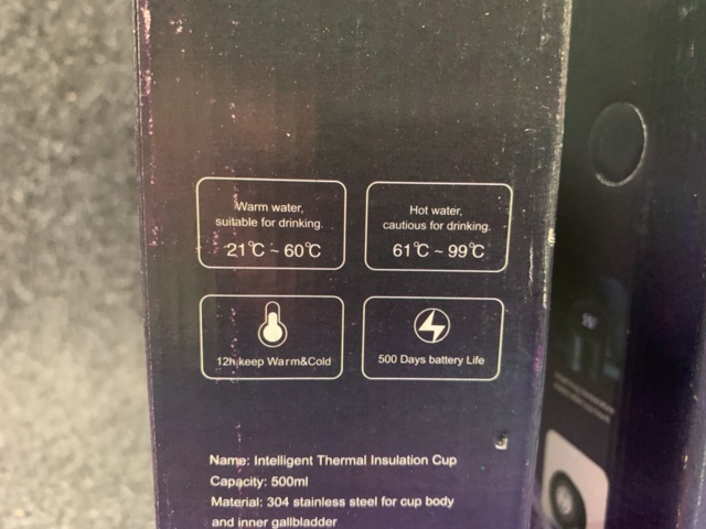 1392914-5 2 st Termomuggar med LCD-display för temperatur