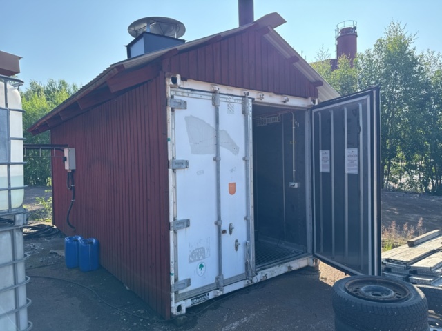 1321843-1 Container med kompressor Ingersoll-Rand ML75 SSR